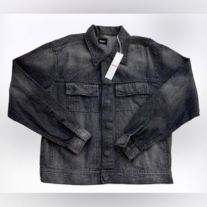 NEW Hudson Jeans Boxy Trucker Denim Jacket for Men Small